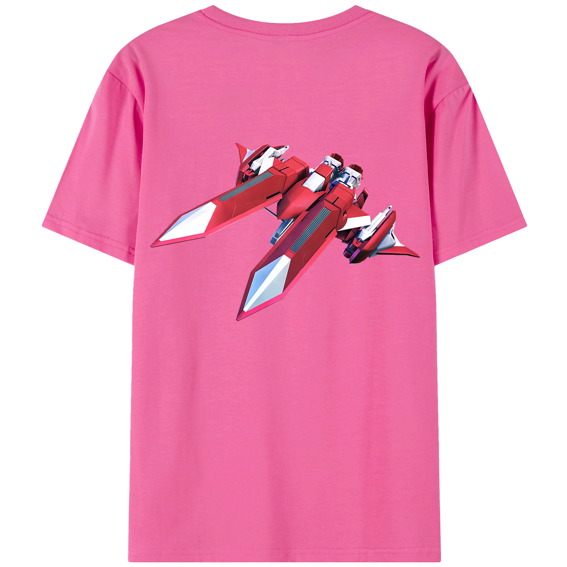 （画像用） 機動戦士ガンダム Mobile Suit Gundam レディース半袖Tシャツ(バックプリント)